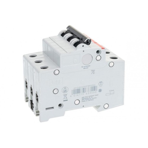 Автоматический выключатель ABB 3-полюсный SH203 C25 6кА (автомат электрический) 2CDS213001R0254