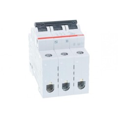 Автоматический выключатель ABB 3-полюсный SH203 C50 6кА (автомат электрический) 2CDS213001R0504