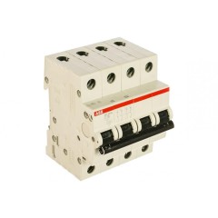 Автоматический выключатель ABB 4-полюсный SH204 C16 6кА (автомат электрический) 2CDS214001R0164