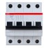 Автоматический выключатель ABB 4-полюсный SH204 C40 6кА (автомат электрический) 2CDS214001R0404