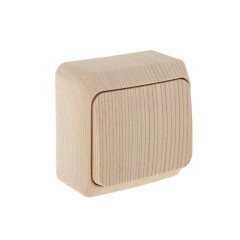 BA10-004D - ЭТЮД О/У 1-клавишный ПЕРЕКЛЮЧАТЕЛЬ 10 АХ, СОСНА, Россия, Systeme Electric