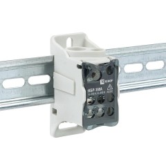 Блок распределительный КБР 160A на DIN-рейку и монтажную панель EKF PROxima