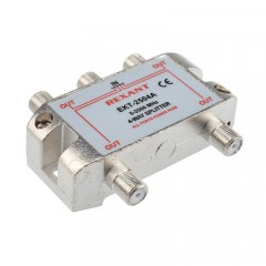 ДЕЛИТЕЛЬ ТВх4 под F разъём 5-2500 МГц "СПУТНИК" Rexant