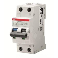 Дифференциальный автомат ABB DS201 C6А 30mA тип АС однофазный 6кА (2CSR255040R1064) (дифавтомат, АВДТ) 2CSR255080R1064