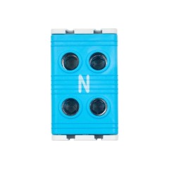 Двойная силовая вводная клемма EKF КСВ 16-50 синяя PROxima