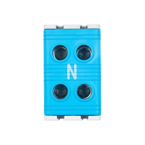 Двойная силовая вводная клемма EKF КСВ 16-50 синяя PROxima