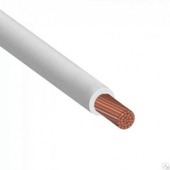 Кабель ПУГВ (ПВ-3) 6 белый ГОСТ