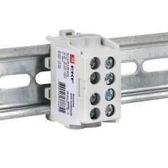Клемма распределительная КСР 125А 2x35/2x25 с двойным винтом серая EKF PROxima