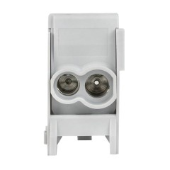 Клемма распределительная КСР 125А 2x35/2x25 с двойным винтом серая EKF PROxima