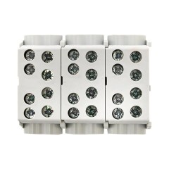 Клемма распределительная КСР 125А 2x35/2x25 с двойным винтом серая EKF PROxima