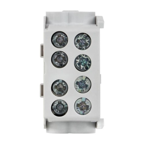 Клемма распределительная КСР 125А 2x35/2x25 с двойным винтом серая EKF PROxima