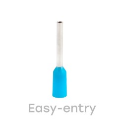 НШвИ 0,25-8 (100шт.) – наконечник штыревой втулочный изолированный EKF PROxima