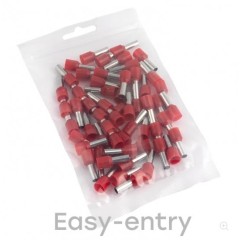 НШвИ 10,0-12 (100шт.) – наконечник штыревой втулочный изолированный EKF PROxima