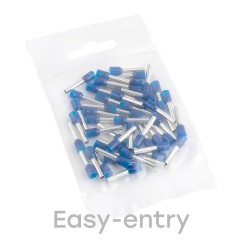 НШвИ 2,5-12 (100шт.) – наконечник штыревой втулочный изолированный EKF PROxima