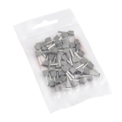 НШвИ(2) 0.75-12 (50шт.) – наконечник штыревой втулочный изолированный EKF PROxima