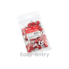 НШвИ(2) 10,0-14 (100 шт) - наконечник штыревой втулочный изолированный  EKF PROxima