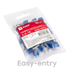 НШвИ(2) 2,5-13 (100шт.) – наконечник штыревой втулочный EKF Proxima