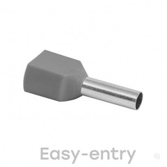 НШвИ(2) 4-12 (100шт.) – наконечник штыревой втулочный изолированный EKF PROxima