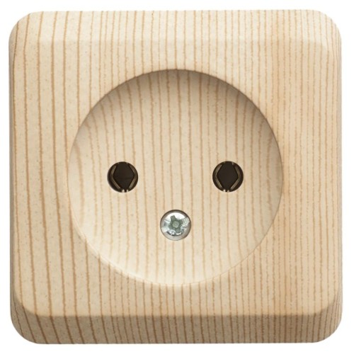 PA16-001D - ЭТЮД О/У РОЗЕТКА без заземления без шторок 16А 250B, СОСНА, Россия, Systeme Electric