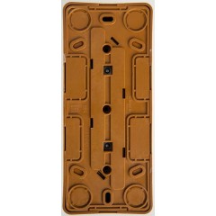 PA16-009T - ЭТЮД О/У тройная РОЗЕТКА без заземления без шторок 16А 250В, БУК, Россия, Systeme Electric