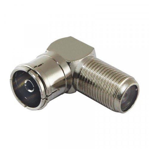 Переход гнездо F-гнездо TV угловой (уп/50шт) Rexant