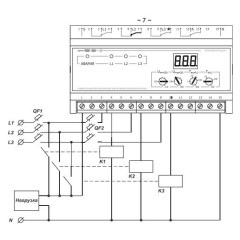 Переключатель фаз Новатек-Электро ПЭФ-319 3425601401