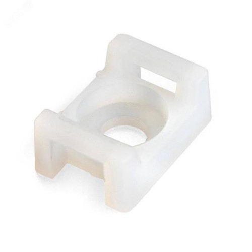 Площадка монтажная под винт ПМО 22*16 белая (уп/100шт) КВТ