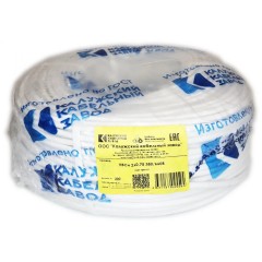 Провод ПВС 2х0,75 (б.,ч.) ККЗ  ГОСТ