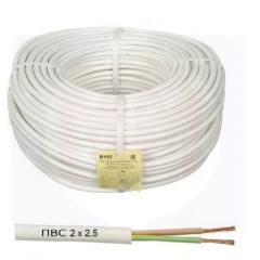 Провод ПВС 2х2.5 кв.мм ГОСТ КОАКСИАЛ
