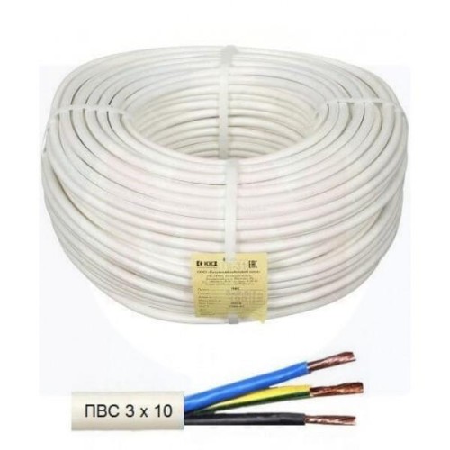 Провод ПВС 3х10 кв.мм ГОСТ КОАКСИАЛ