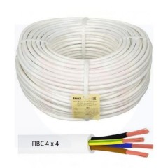 Провод ПВС 4х4 кв.мм ГОСТ  КОАКСИАЛ