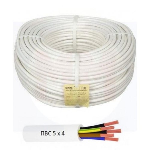Провод ПВС 5х4 кв.мм ГОСТ  КОАКСИАЛ
