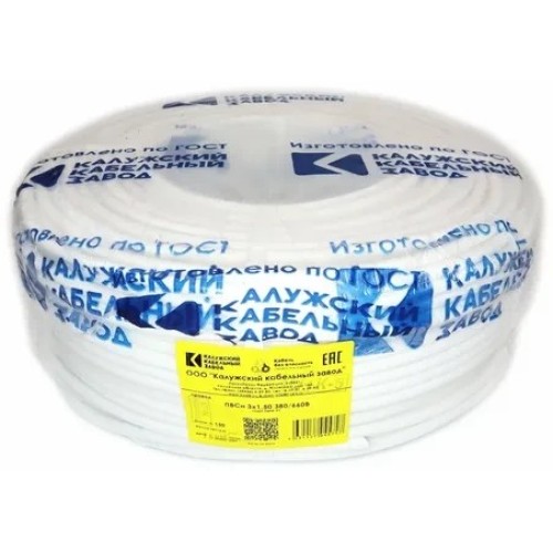 ПВС 3х1,5 (б.,ч.)   ККЗ ГОСТ