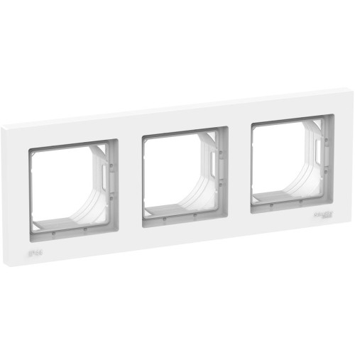 Рамка 3-постовая IP 44 БЕЛЫЙ, ATN440103