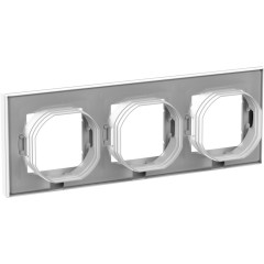 Рамка 3-постовая IP 44 БЕЛЫЙ, ATN440103