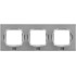 Рамка 3-постовая IP 44 БЕЛЫЙ, ATN440103