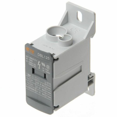 Распределительный блок DBL125 1 полюс 125А 1 шина на 8 присоединений 1SNL312510R0000 («Tyco»)