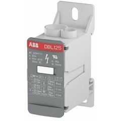 Распределительный блок DBL125 1 полюс 125А 1 шина на 8 присоединений 1SNL312510R0000 («Tyco»)