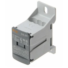 Распределительный блок DBL80 1 полюс 80 А 1 шина на 7 присоединений 1SNL308010R0000 («Tyco»)