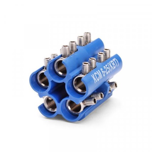 Соединение многожильных кабелей и проводов сечением от 1.5 до 6 мм методом винтовой фиксации КВТ