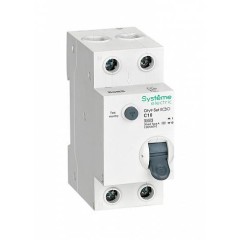 Systeme Electric City9 Set Авт. выкл. диф. тока (АВДТ) 1P+N С 10А 6kA 30мА Тип-A 230В Systeme Electric (Schneider)
