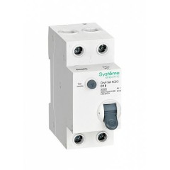 Systeme Electric City9 Set Авт. выкл. диф. тока (АВДТ) 1P+N С 16А 6kA 30мА Тип-AС 230В Systeme Electric (Schneider)