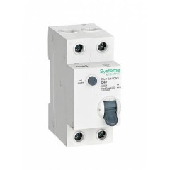 Systeme Electric City9 Set Авт. выкл. диф. тока (АВДТ) 1P+N С 40А 6kA 30мА Тип-AС 230В Systeme Electric (Schneider)