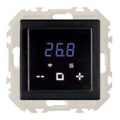 Терморегулятор ДЕВИ Classy черный с  встроенным Wi-Fi модулем