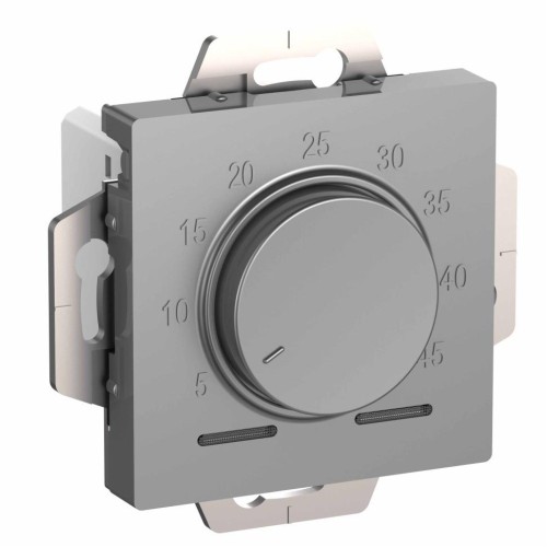 Термостат электронный для теплого пола, с датчиком, 10 A АЛЮМИНИЙ, ATN000335