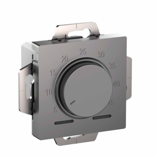 Термостат электронный для теплого пола, с датчиком, 10 A СТАЛЬ, ATN000935