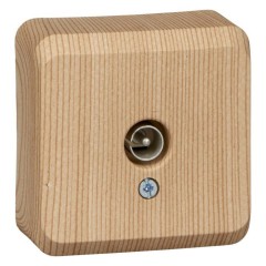 TVA-002D - ЭТЮД О/У телевизионная РОЗЕТКА, СОСНА, Россия, Systeme Electric