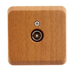 TVA-002T - ЭТЮД О/У телевизионная РОЗЕТКА, БУК, Россия, Systeme Electric