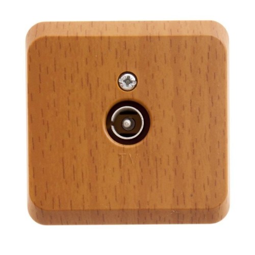 TVA-002T - ЭТЮД О/У телевизионная РОЗЕТКА, БУК, Россия, Systeme Electric