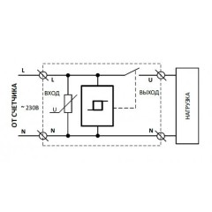 УЗМ-51М АС230В 63А УХЛ4 Устройство защиты многофункциональное (реле контроля напряжения)  на DIN-рейку